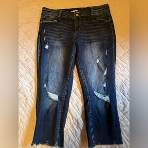 KanCan Highrise Cropped Skinny Jean